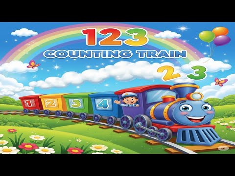 123 Counting Train | kids poem | | poem pals | 