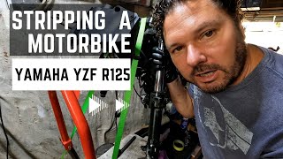 Stripping down a YZF R125 | Rebuild project Part 5