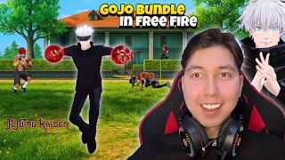 Gojo Bundle in Free Fire 🔥 - Let’s spin for it | Mehdix 