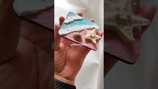 🏝️ #BeachVibes | Pastel Shell Magnet for Fridge — Coastal Art by PICKLNN