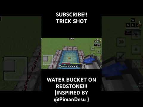 I DID TRICKSHOT IN MINECRAFT(PocketEdition)#2|Bluby#minecrafter #gamer #minecraftpe #minecraft