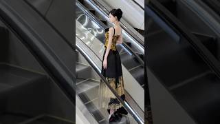 A Tall Beauty in the Department Store