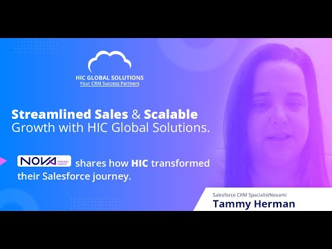 Client testimonial  HIC Global Solutions - Success Story  Novami