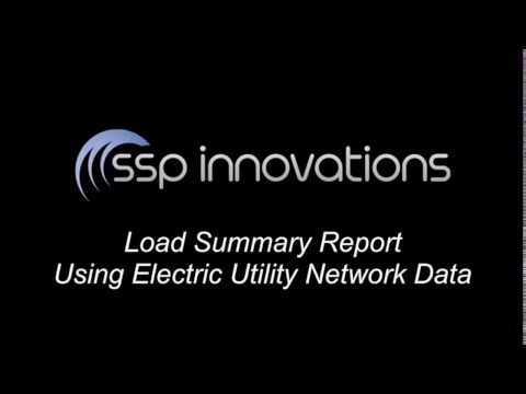 Esri Utility Network - Load Summary Report Using Electric Network Data