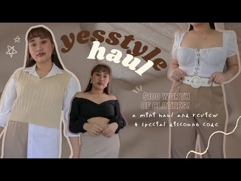 I Spent $100 From Yesstyle?! (mini haul + outfit ideas) | Ayessa Munich