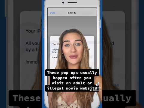HOW TO STOP POP-UPS ON YOUR PHONE📱(part 1)  #hacked #popups #iphone