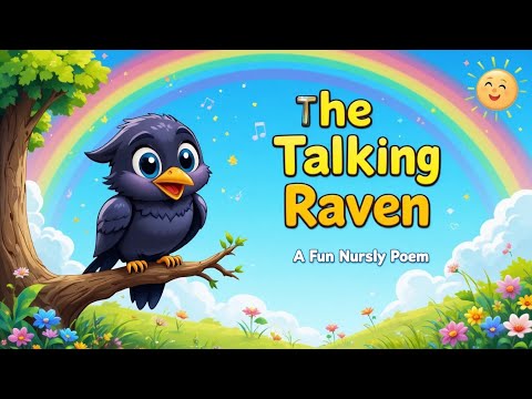 The Talking Raven | poem | | poem pals | | kids poem |