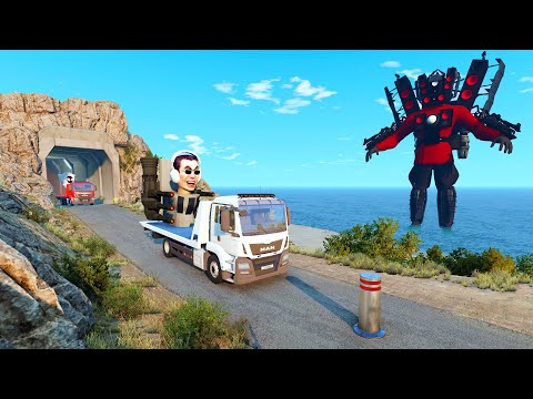 Cars VS Skibidi Characters #3 😱 BeamNG.Drive | NOT2FAST