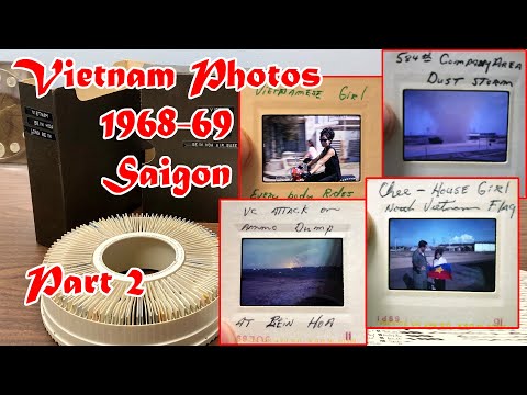 Vietnam War Photos Slide from 1968-1969 - Saigon Ho Chi Minh City Viet Cong US Military - Part 2