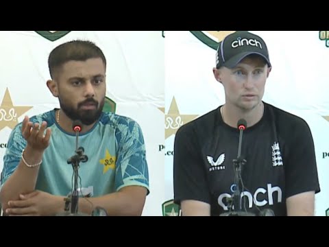 Suad Shakeel and Joe Root pre-series press conference | England Tour of Pakistan 2024