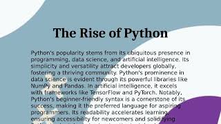 A Guide for Python Course in Delhi | #pythoncourseindelhi #pythoncourses #pythoninstituteindelhi