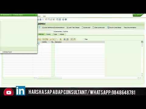 introduction to ooabap || abap, oops,odata training whatsapp : 9848648781