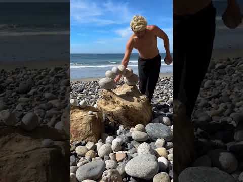 How Incredible is Rock stacking? 😯