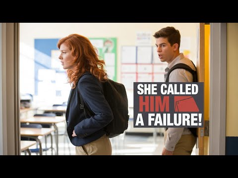 She Called Him a Failure… But What Happens Next Will Shock You!  Powerful School Drama