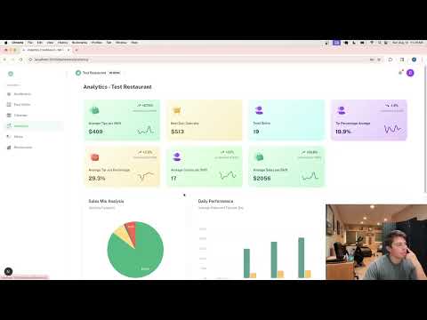 TableSide Tip Tracker App Build #16 – Be a Better Server, Earn More Tips, Know Your Numbers