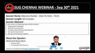 Sitecore Docker Container - Zero to Hero Part 1