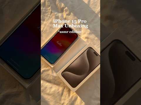iPhone 15 Pro Max unboxing. #apple #iphone #iphone15promax #iphoneunboxing #appleunboxing