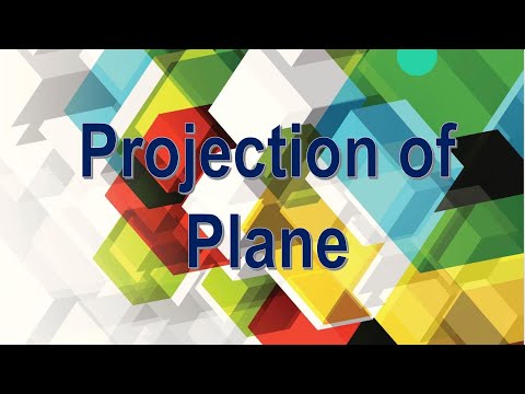 Projection of Plane