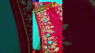 #radhakrishna #fashion #computerworks🔥👌 maggam works