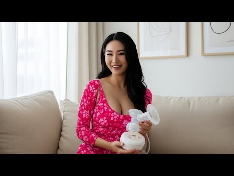 【pigeon搾乳機/Breast Pump Tutorial】手動搾乳機の使い方講座 保育士が解説 #育児 #子育て #搾乳 Breastfeeding Tips let pump with Mia