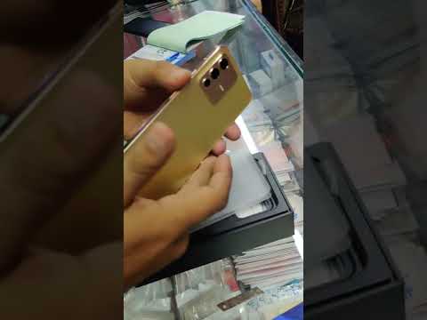 Vivo V23 5g Gold Colour Unboxing