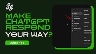 How to Customize ChatGPT Tone & Behavior (ChatGPT Base Style Tutorial)
