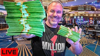 LIVE! Warming Up The Slots Before The $1,000,000 Showdown (IT'S GAME DAY)