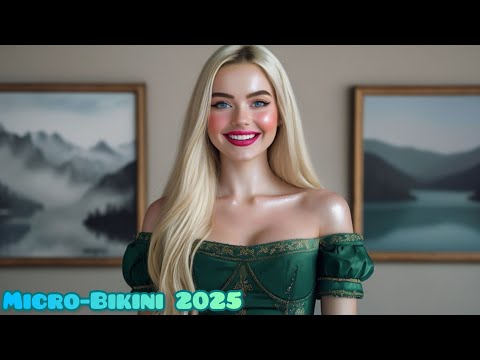 4K Micro-bikini 2025 | see through transparent |bikini try on | try on haul see everything |lingerie