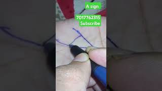 A sign in palmistry#kundlireading #rishabhjithepalmist #astrotalk @BhajanMarg
