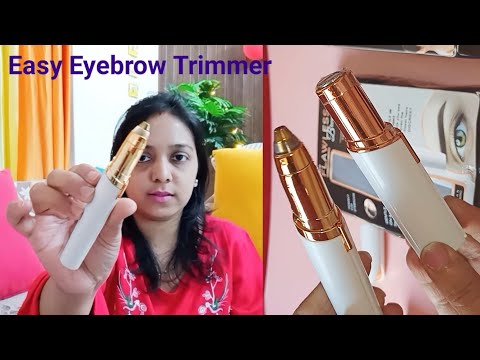 Comparing the two Eyebrow Trimmers | Flawless EyeBrow Hair Remover Review