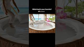 AI ASMR Which bed is your favorite? | Dreamy beds 🥥💡🍬🛌 #aiasmr #asmr