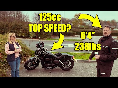 Middle-Aged Man Pushes 125cc Motorcycle to the LIMIT - SURPRISING Top Speed!