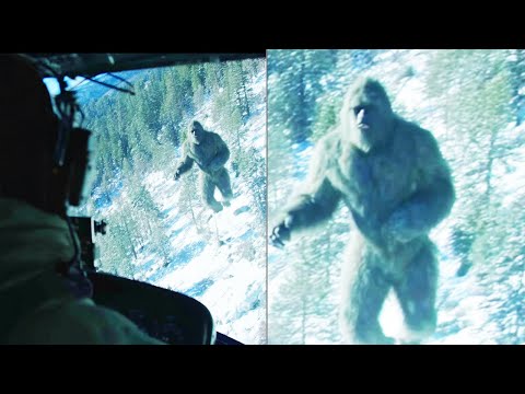 Helicopter Pilot Films GIANT SASQUATCH Before Its Attack - Bigfoot Story
