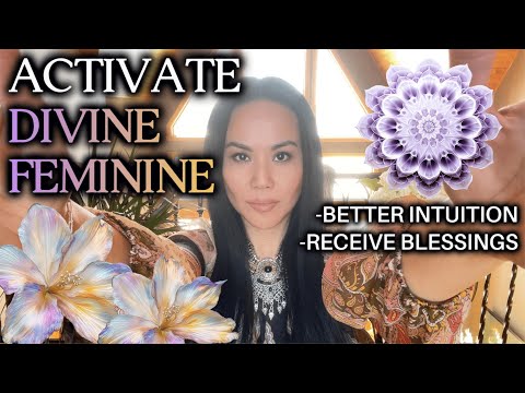 Flow State Light Code Activation 🌸 Heal Your Divine Feminine/ Reiki & Light Language Meditation
