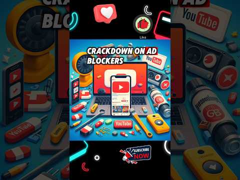 "YouTube's Shocking Crackdown: No More Ad-Blockers Allowed!"#YouTube #AdBlockers #Crackdown