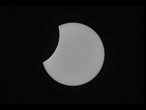 Partial Solar Eclipse: 25 Oct. 2022. View from Rome, Italy