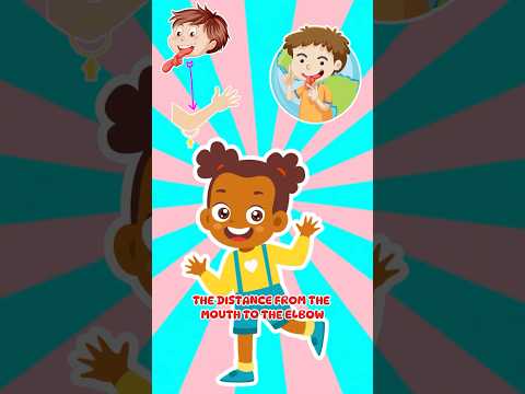 Can you touch your Elbow💪🏻with your Tongue👅? #funfacts #shortsforkids