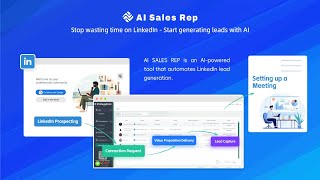 AI SALES REP Lifetime Deal - Enhancing LinkedIn B2B Lead Generation