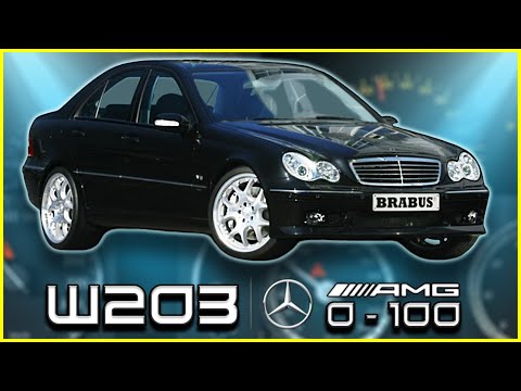 Mercedes Benz C - Class W203 (0-100 KM/H) (0-60 MPH) ACCELERATION BATTLE