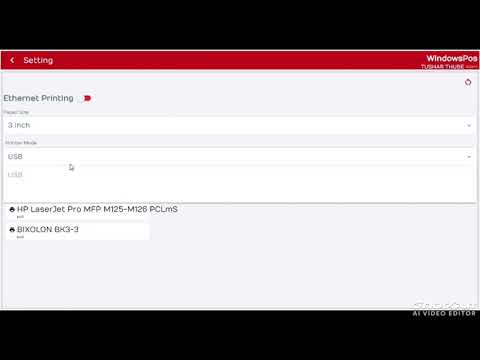 How to Set Up Printer Settings | Windows Billing Machine Demo