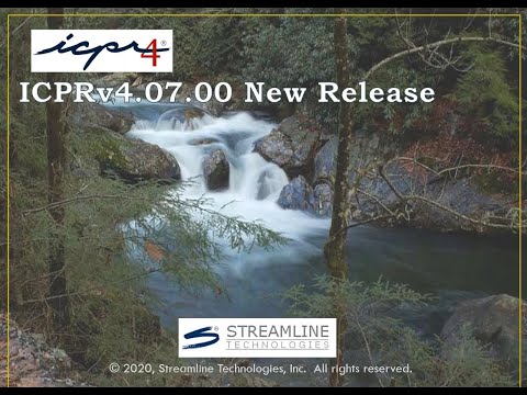 ICPR v4.07.00 Tutorial - Released March 6th, 2020