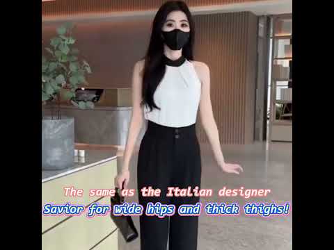 Airy Elegance High Waisted Palazzo Pants