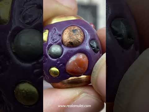 Zoom In Thai Amulet : Lp Somporn Leklai Takud Mixed 59 Type Detail Temple Code To Verify Authentic