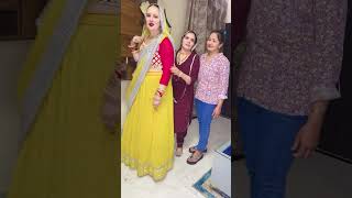 kaise Lage ham sab #trending #viralvideo #saasbahu #villagelife #deshi #withfamily #krishnadevi