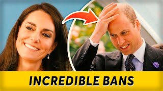 What strict rules for Prince William and Kate Middleton in their home!