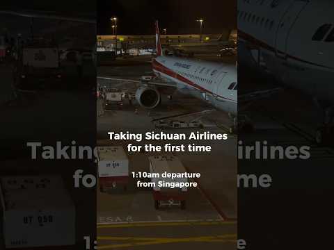 Sichuan Airlines Flight Review  #chengdu  #chinatravelvlog #flightreview #flight #airplane