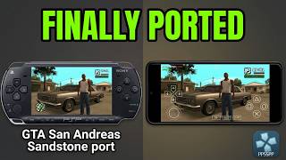 REAL GTA San Andreas [PSP] BETA Gameplay Android PPSSPP Emulator