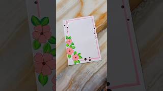 6 borderdesigns for project #borderdesign #notebookborder schoolprojectideas#easyborder #shortsfeed