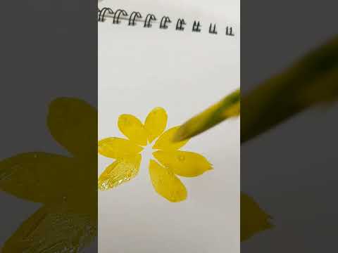 #onestrokepaintingforbeginners #onestrokeflowers #onestrokeflowerpainting #acrylicflowers
