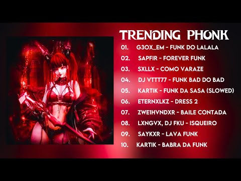 Top 10 Trending Brazilian Phonk | Viral Brazilian Aura Phonk Songs 2025